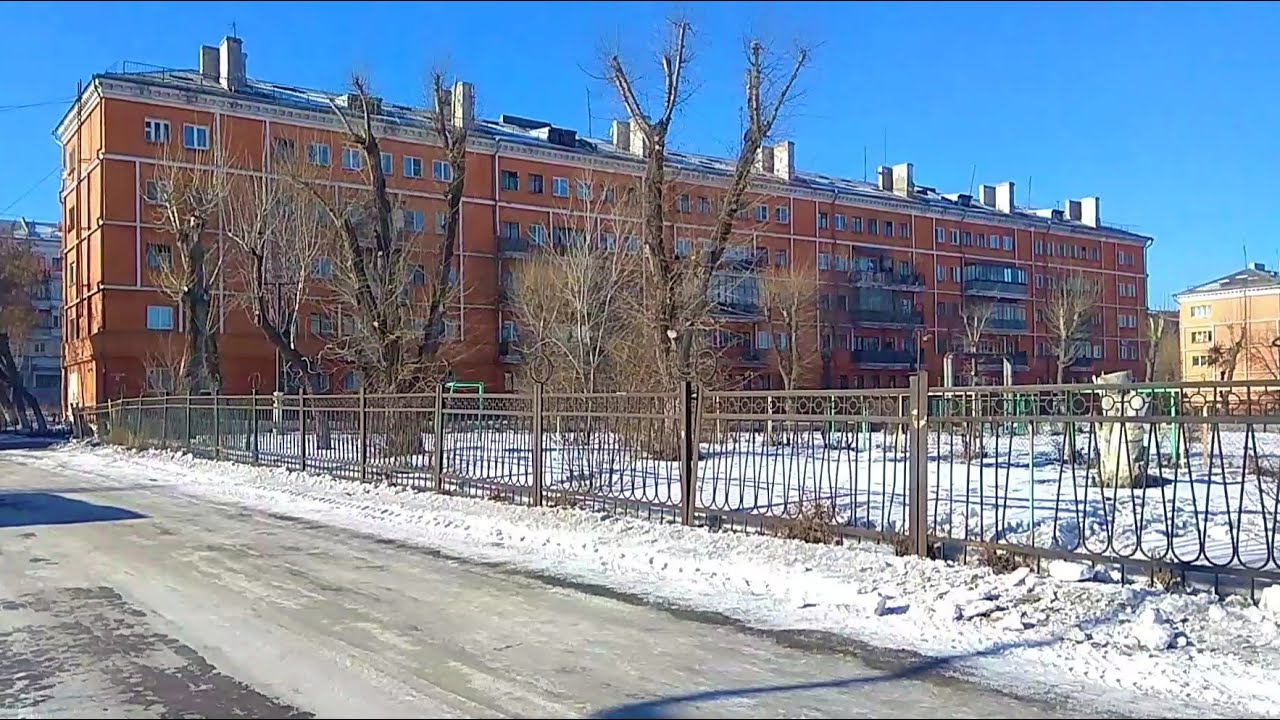 Магнитогорск, левый берег, от Островского до гортеатра, Орджоникидзевский район (24.02.2018)