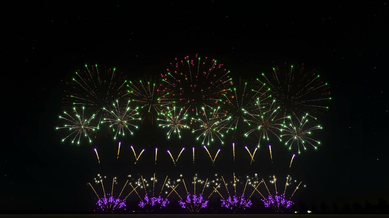 FWsim | HalloWishes (A Halloween Pyromusical 2021)