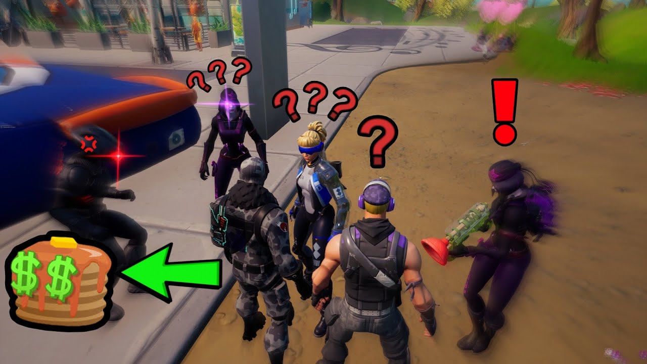 Players react to me copying (almost) everything again in Fortnite |Party Royale|...
