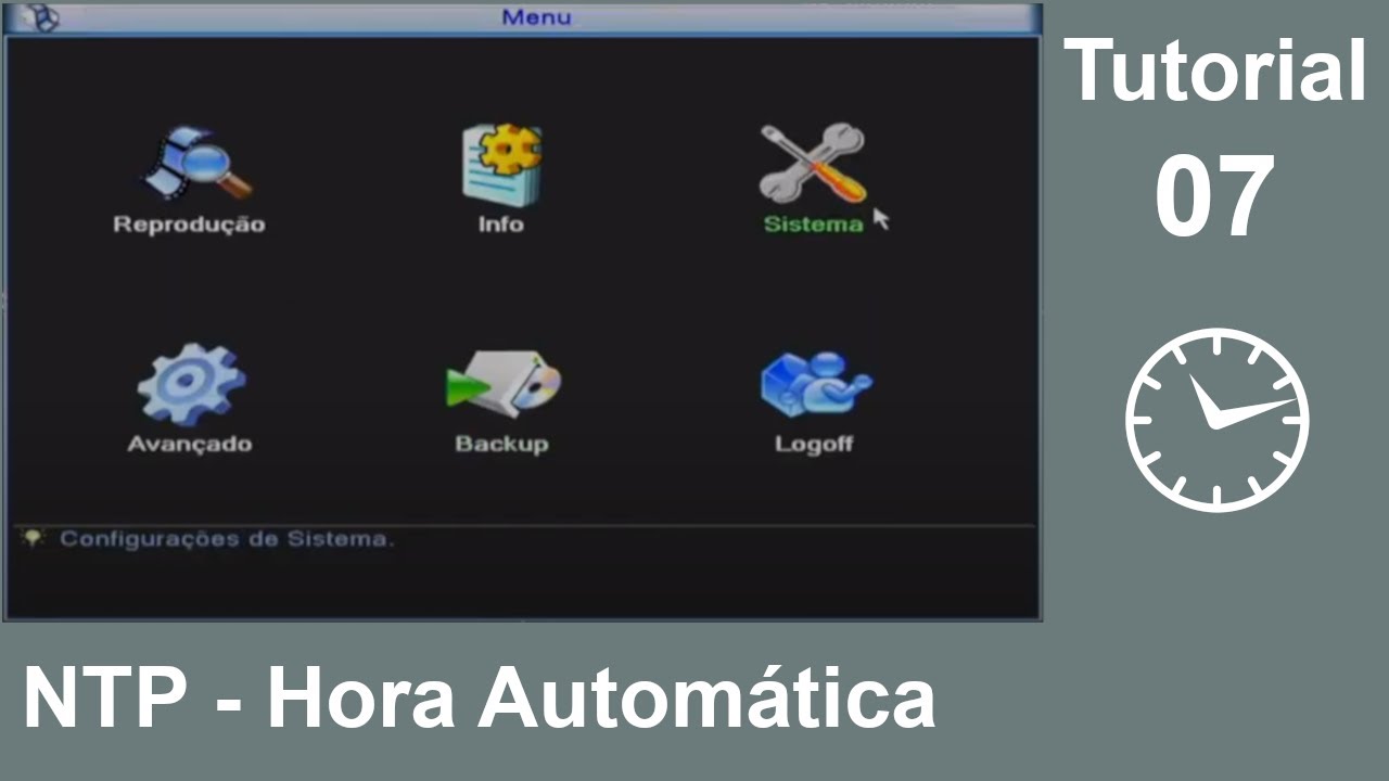 Hora Autom&aacute;tica - DVR XVR Danale Megaace Zmlama