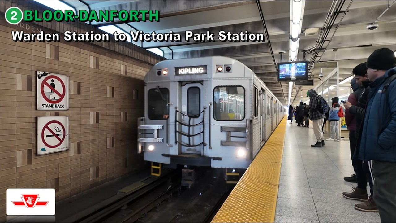 TTC POV Ride: Warden Station to Victoria Park Station Via Victoria Park Station