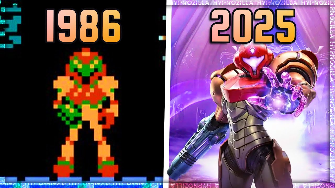 Эволюция игр Metroid [1986-2025]