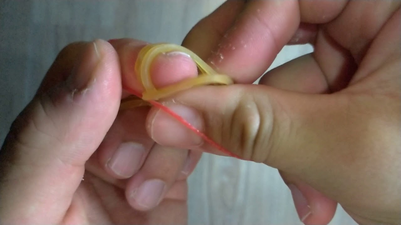 橡皮筋彈力球起始做法