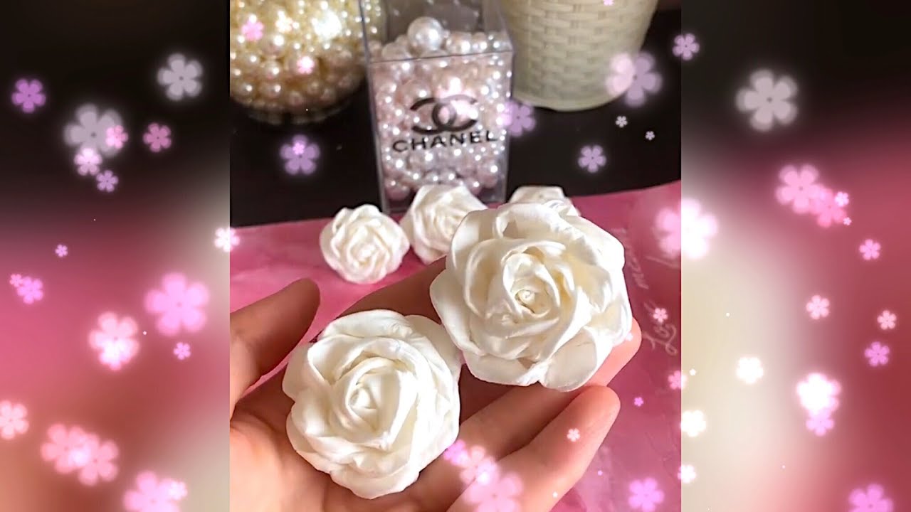 How to make roses from paper towels #papertowel #rose #diy
