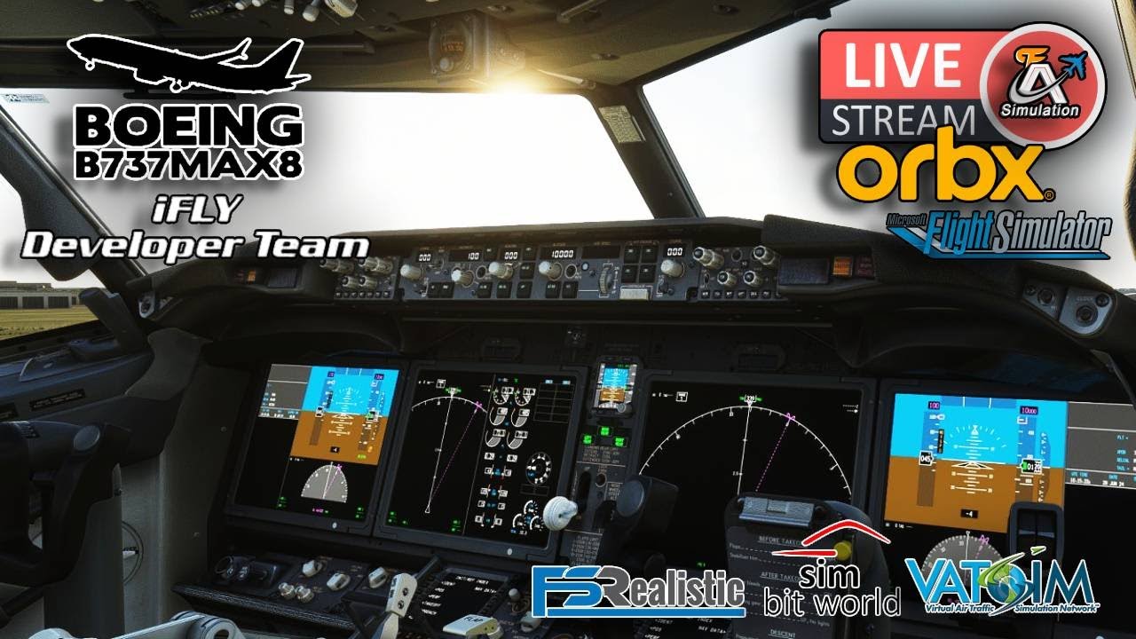 🔴MSFS2024 | VATSIM | Real World OPS | iFly B737 MAX8🛫PANC/Ted Stevens Anchorage✈️KLAX /Los Angeles🛬
