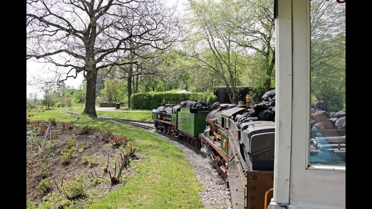Killesbergbahn - Bespannung mit zwei Dampfloks