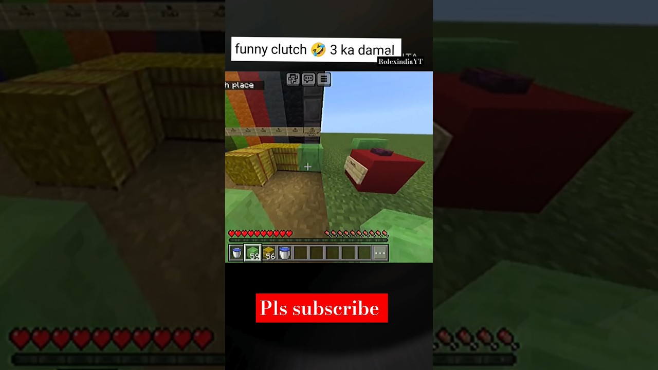 Minecraft funny🤣 3 ka dammal clutch🤣 #music #song #rolexindia #minecraft #100shorts #challenge #day5