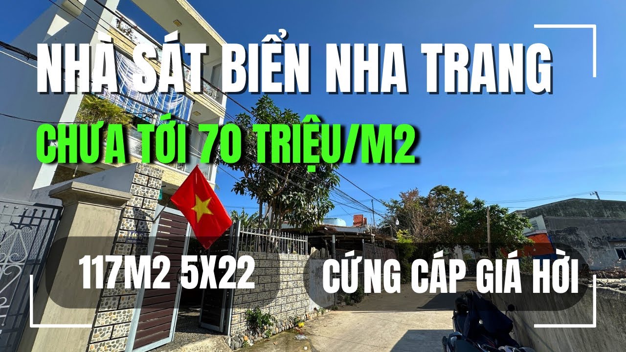 Nhà 3 Tầng Cứng Cáp Đẹp Sát Đường Phạm Văn Đồng Nha Trang | 5X22 | GIÁ HỜI