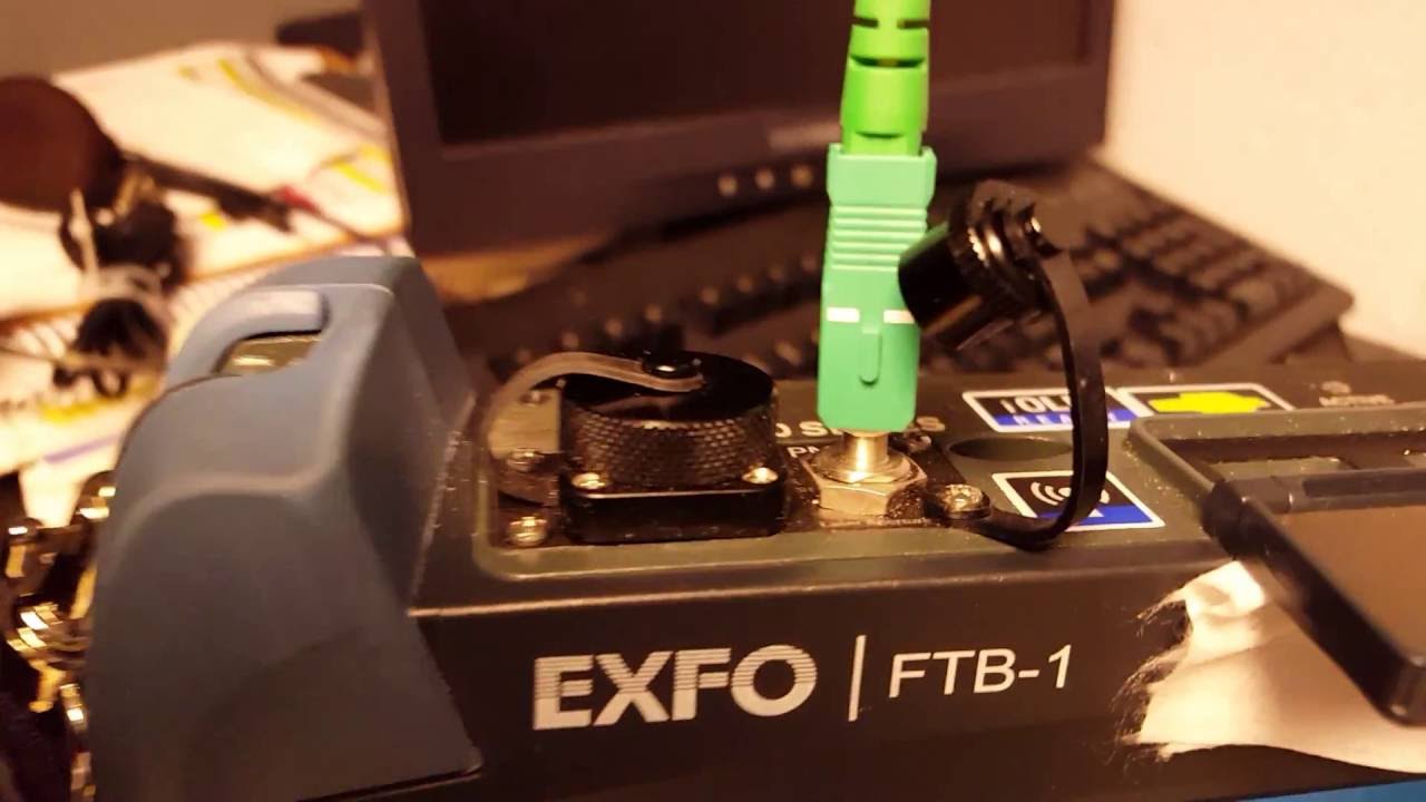 VFL Red Light Testing with Exfo FTB-1 OTDR