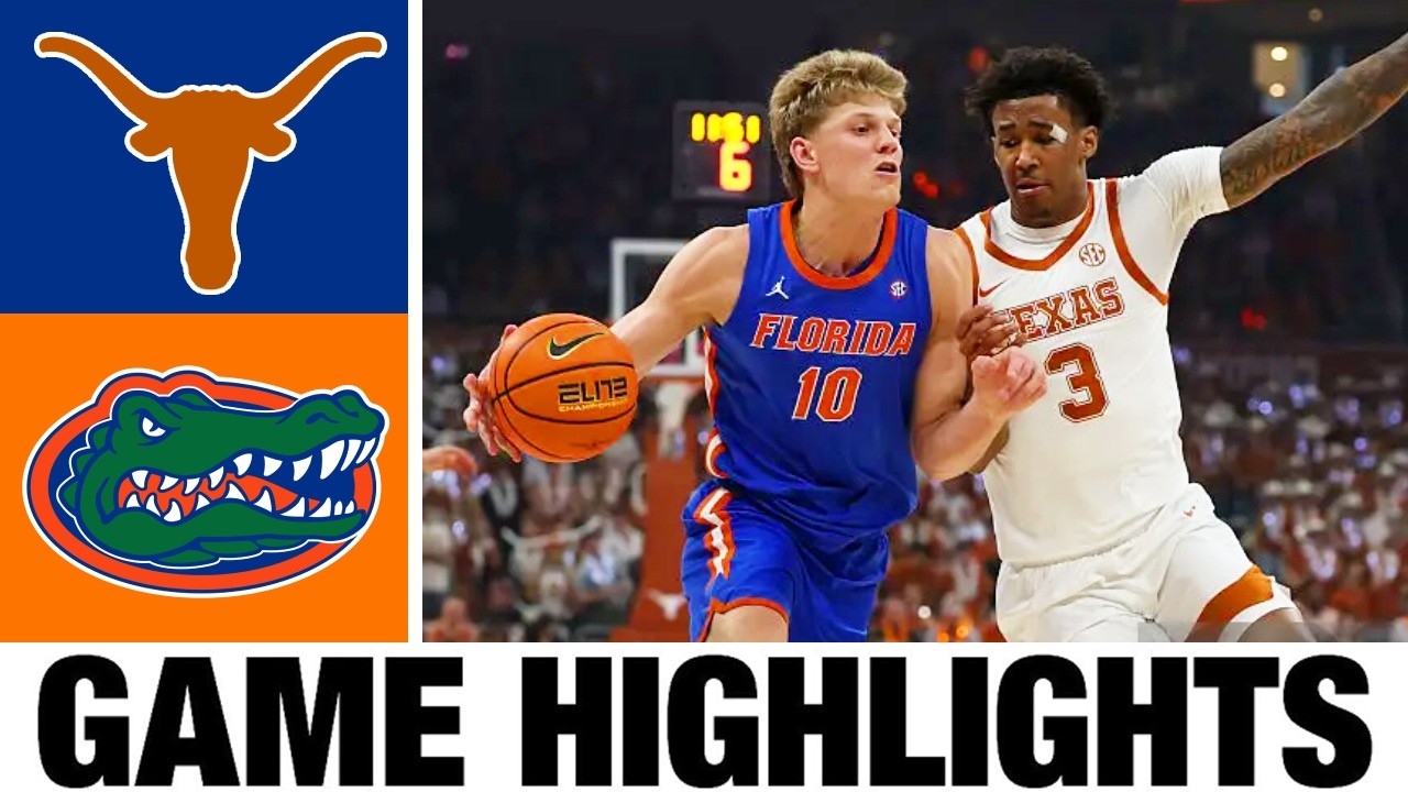 #7 Florida vs Texas Highlights | Men's Basketball | College Basketball 2026