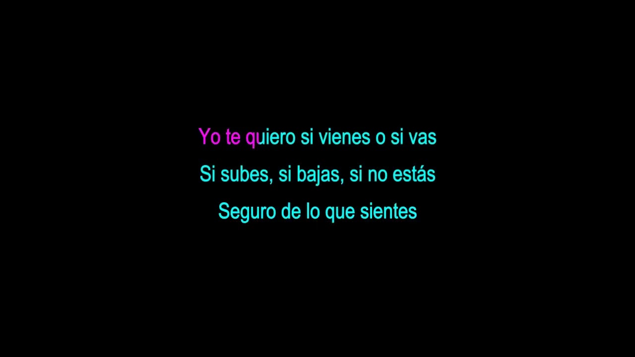 Julieta Venegas - Limon Y Sal (karaoke)