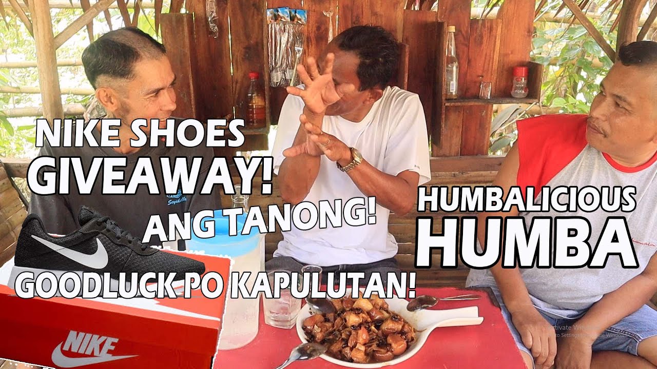 HUMBALICIOUS HUMBA! NIKE SHOES + 300 PESOS LOADS GIVEAWAY QUESTION!