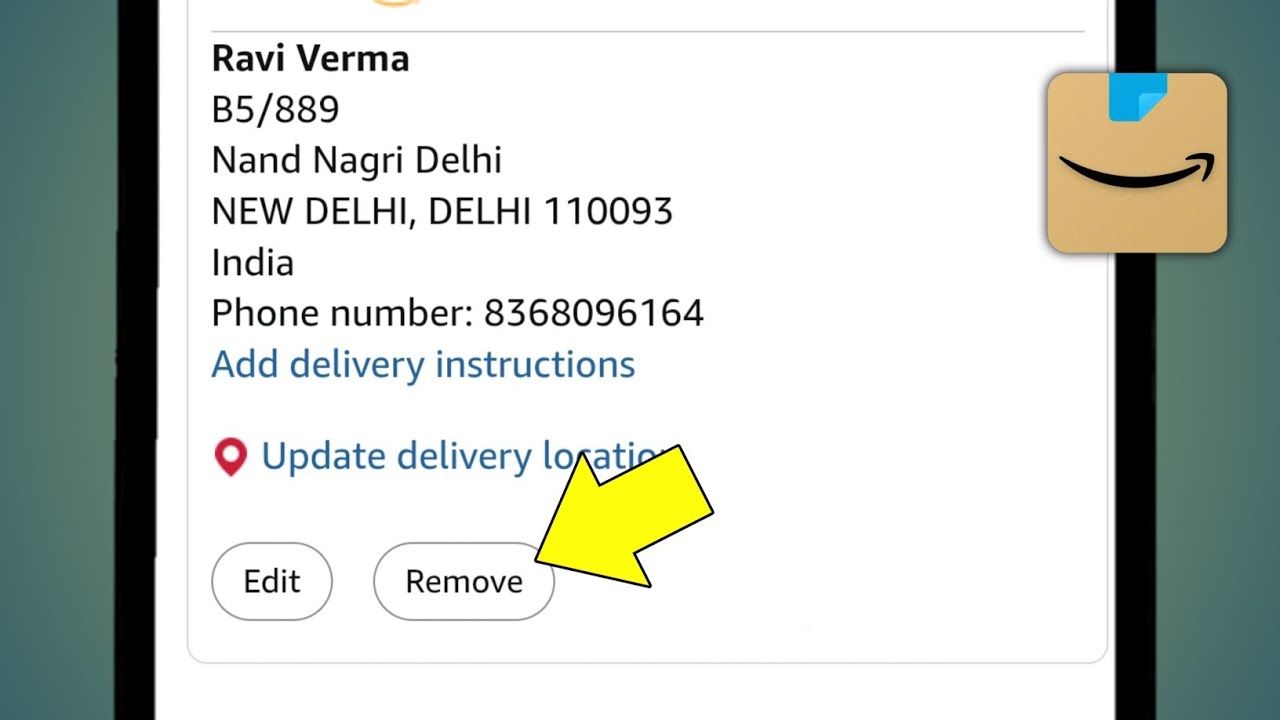 Amazon Address Remove | Delete Amazon Address | Amazon Se Address Kaise Delete Kare