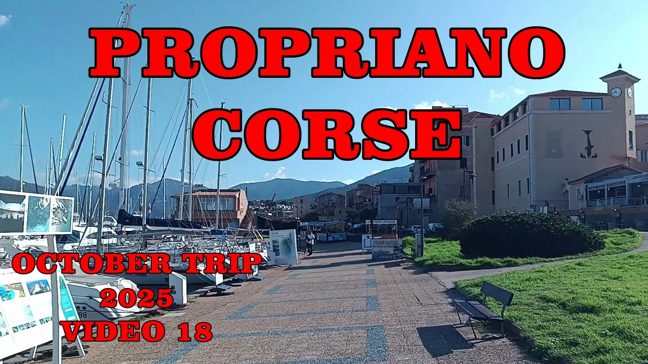 Propriano Corse October trip 2025