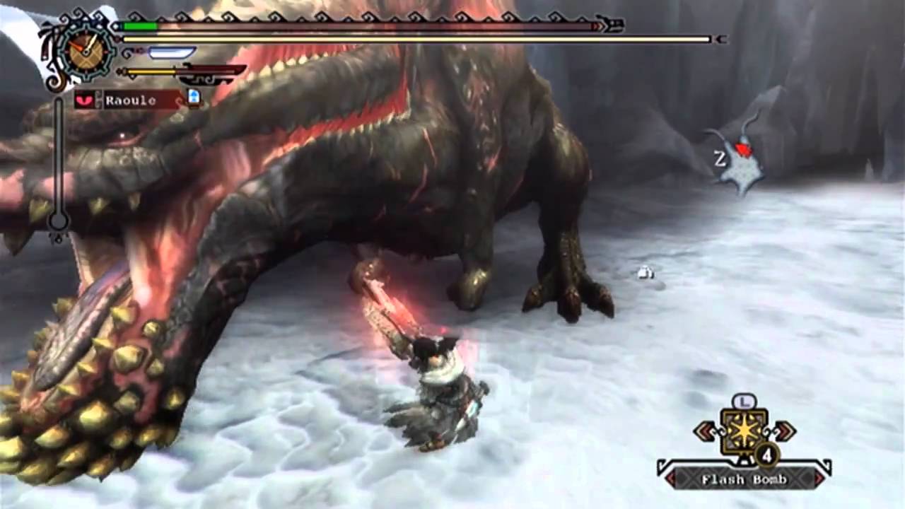 Monster Hunter 3 Tri - Deviljho Switch Axe Solo Heroics (HD)