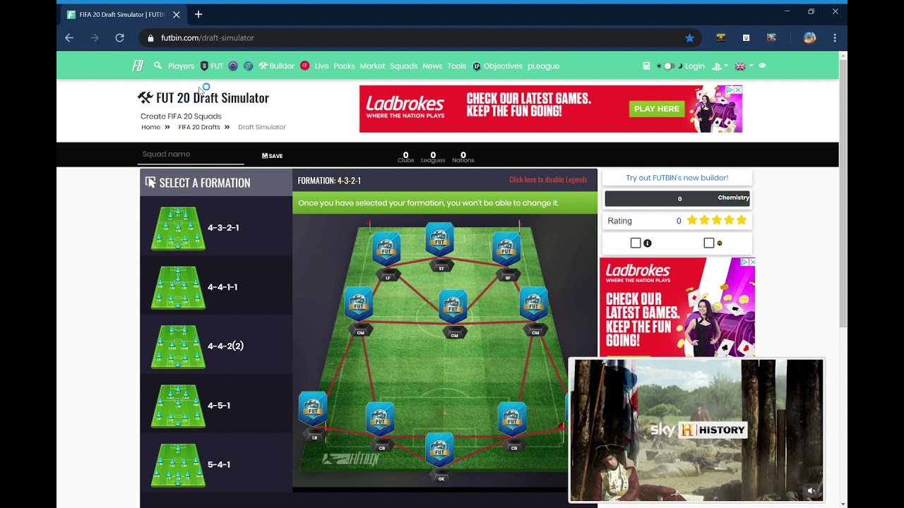 FIFA 20 Draft Simulator   FUTBIN   Google Chrome 2020 06 19 11 02 24
