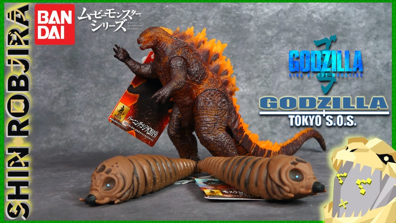 Серия фильмов-монстров от Bandai: «Пылающий Годзилла» (2019) и «Близнецы-личинки Мотры» (2003) | ...