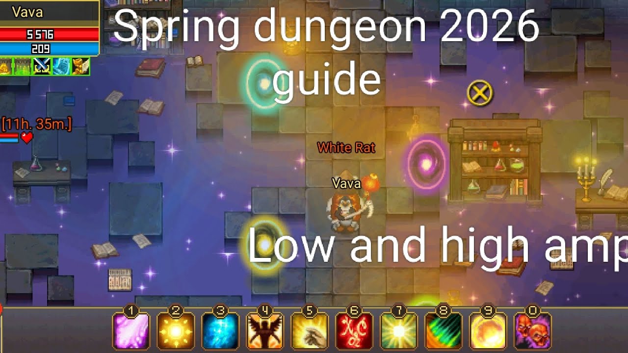 Spring dungeon 2026 guide for priest - Warspear Online