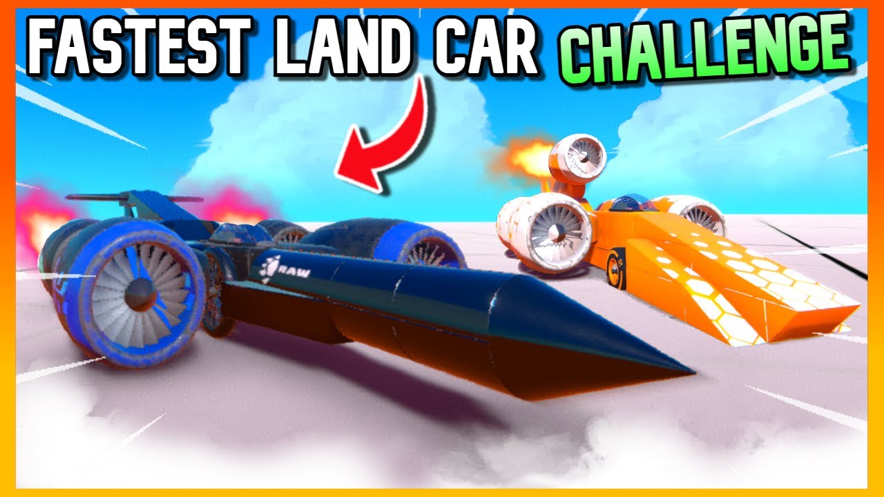 Building The FASTEST Land Speed Cars Using The 'NEW' Large JET ENGINE! | Trailmakers Multiplayer
