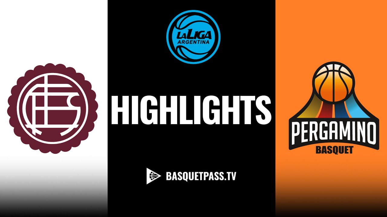 Lanús 103-69 Pergamino | La Liga Argentina 2025-26 (02/02/2026)