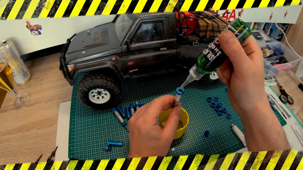 Rc Car | How To Change RC shock oil  - INJORA Dual Spring Shocks | MaxeeRc