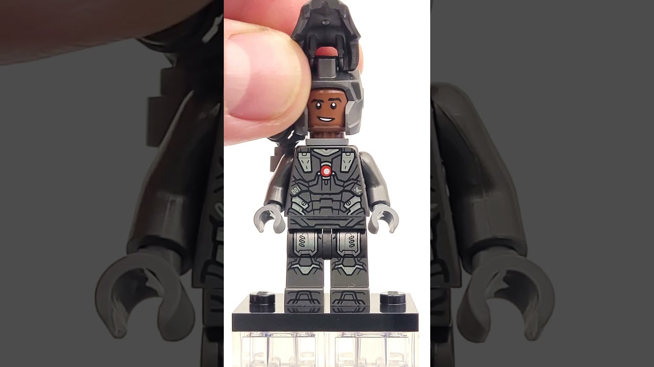 LEGO SH819 Minifigure War Machine #lego #minifigure #76216 #Marvel