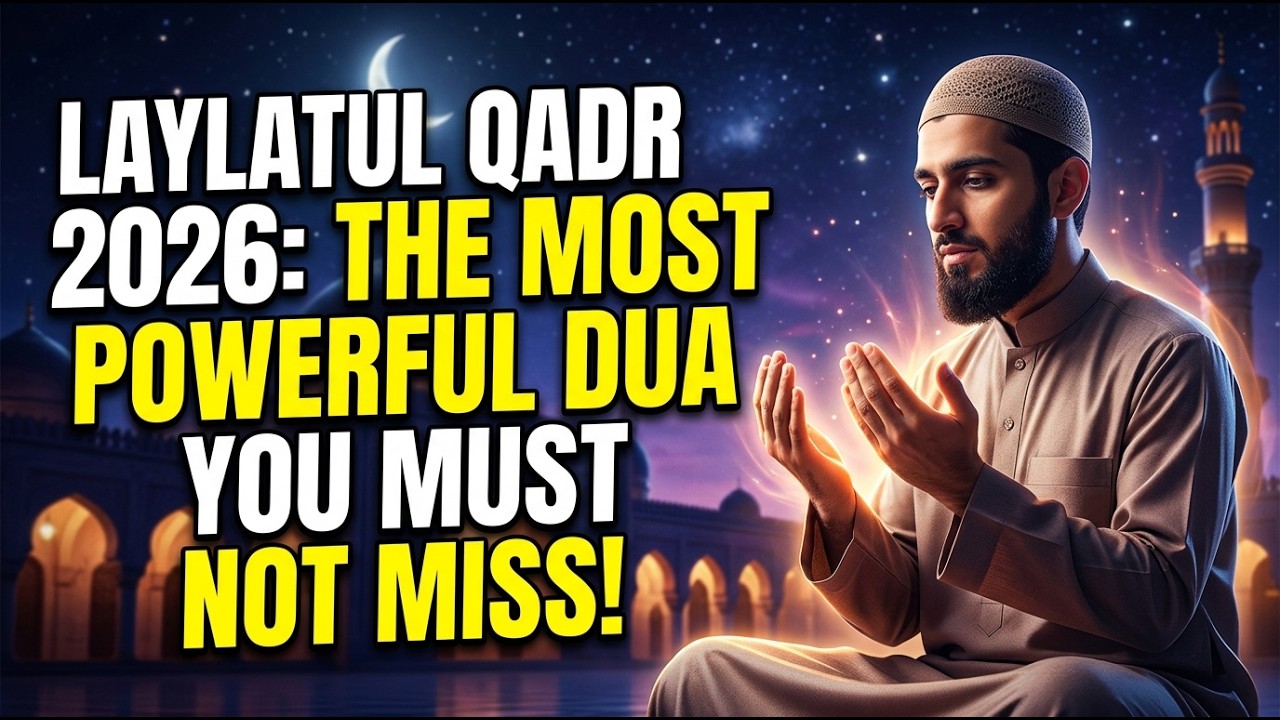 Laylatul Qadr Dua 🌙 Don’t Miss This❗️Allahumma Innaka Afuwwun Tuhibbul Afwa Fa’fu ‘Anni | Alaa Aqel