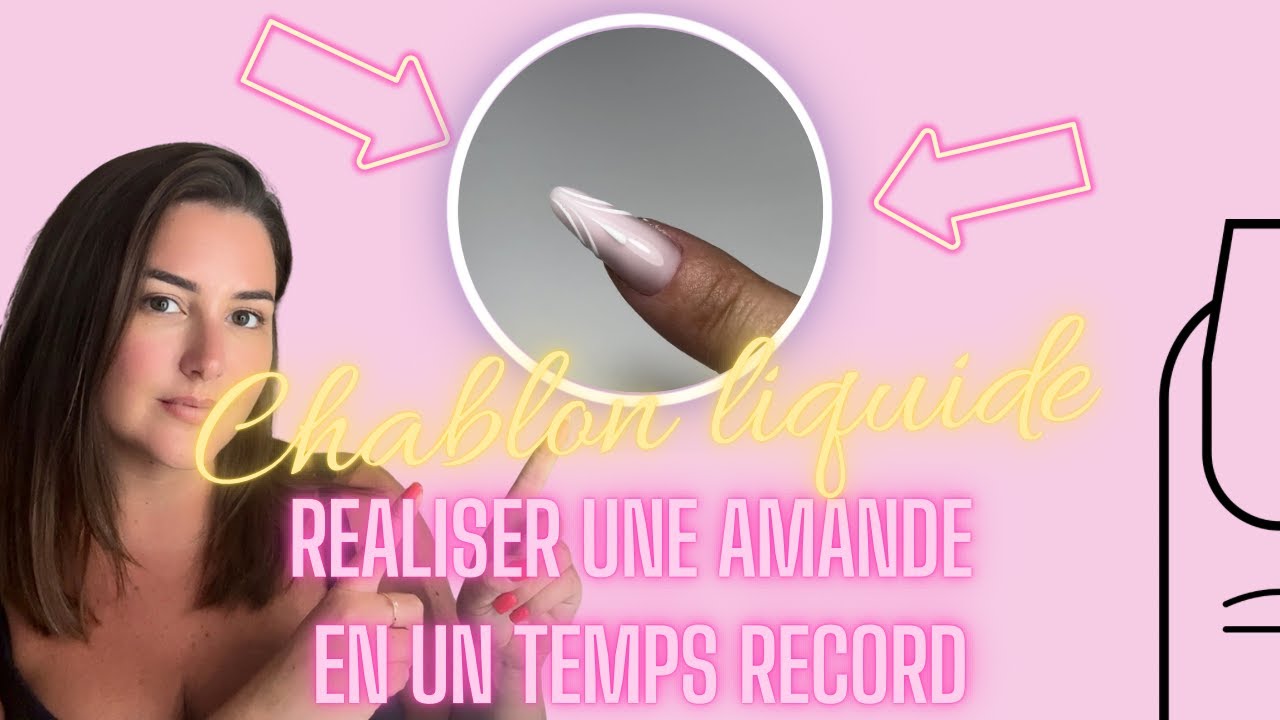 Chablon liquide : réaliser une amande salon en un temps record !