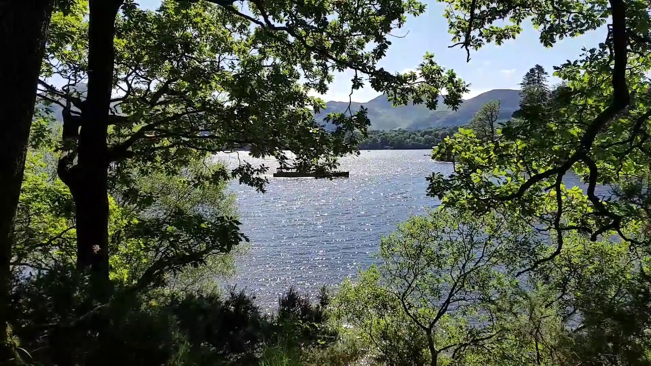 Launch boat, Keswick, The Lake District. Summer 2017