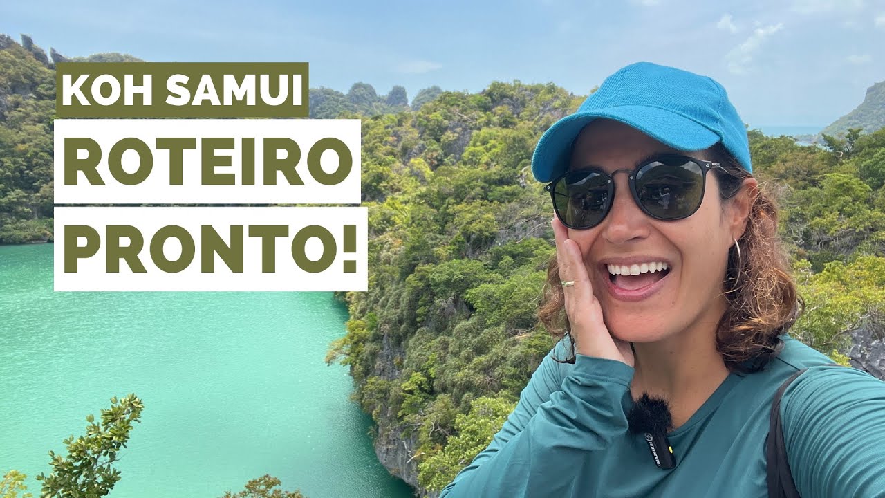 O QUE FAZER em KOH SAMUI Tailândia? Roteiro de 3 dias!