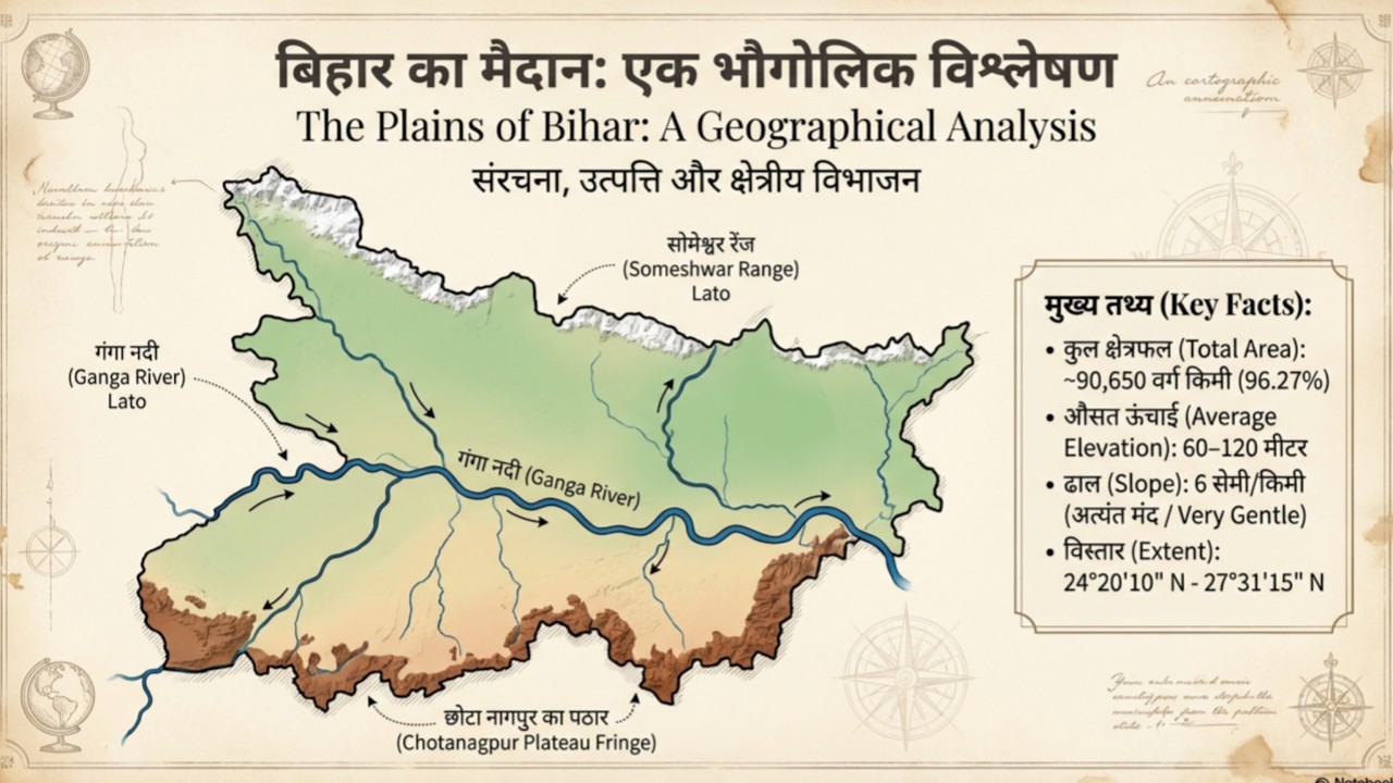बिहार का मैदान | Plains of Bihar