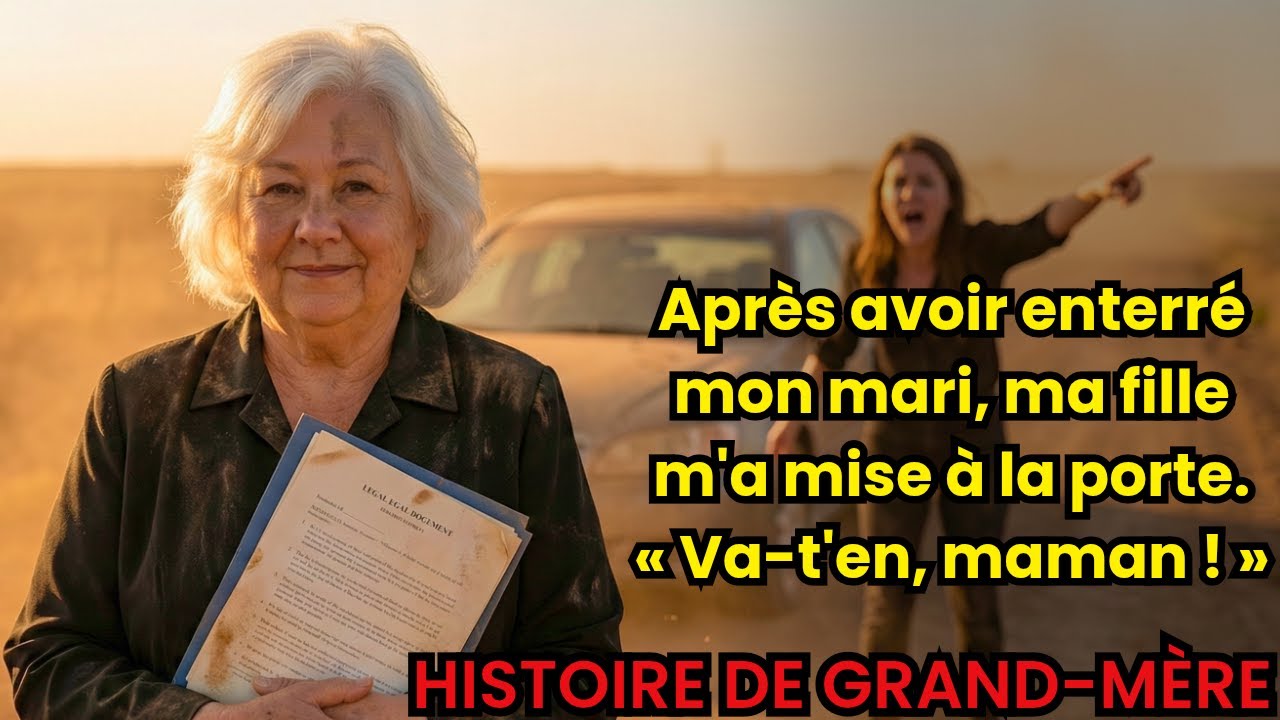 Histoire de grand-mère👵 Après avoir enterré mon mari, ma fille m'a mise à la porte. Alors je…