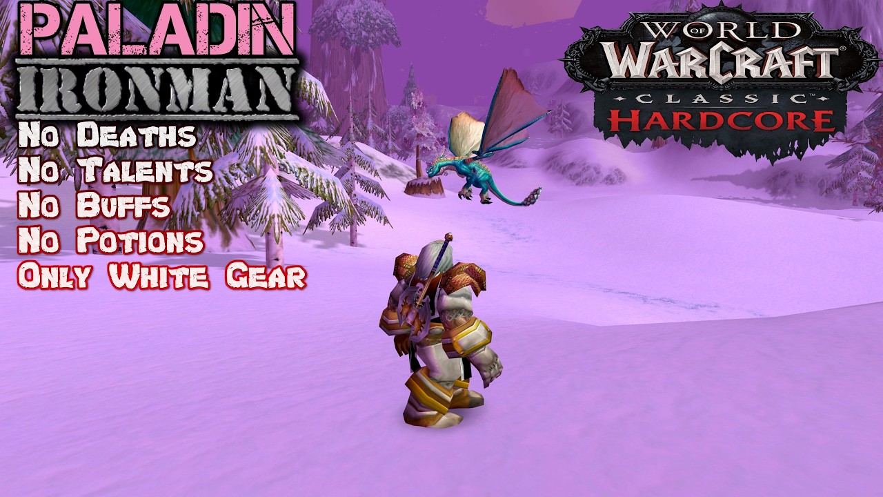 The Ironman Challenge - Dwarf Paladin - Classic Warcraft - Ep.174