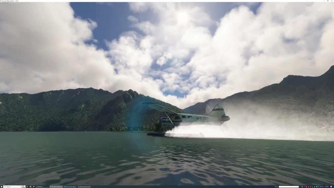 A DeHavilland Beaver, Lands At 