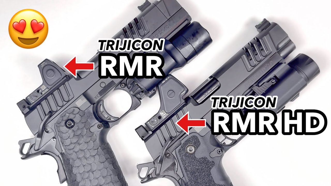 RMR HD против RMR: выбор лучшей оптики для Staccato【Gun71】