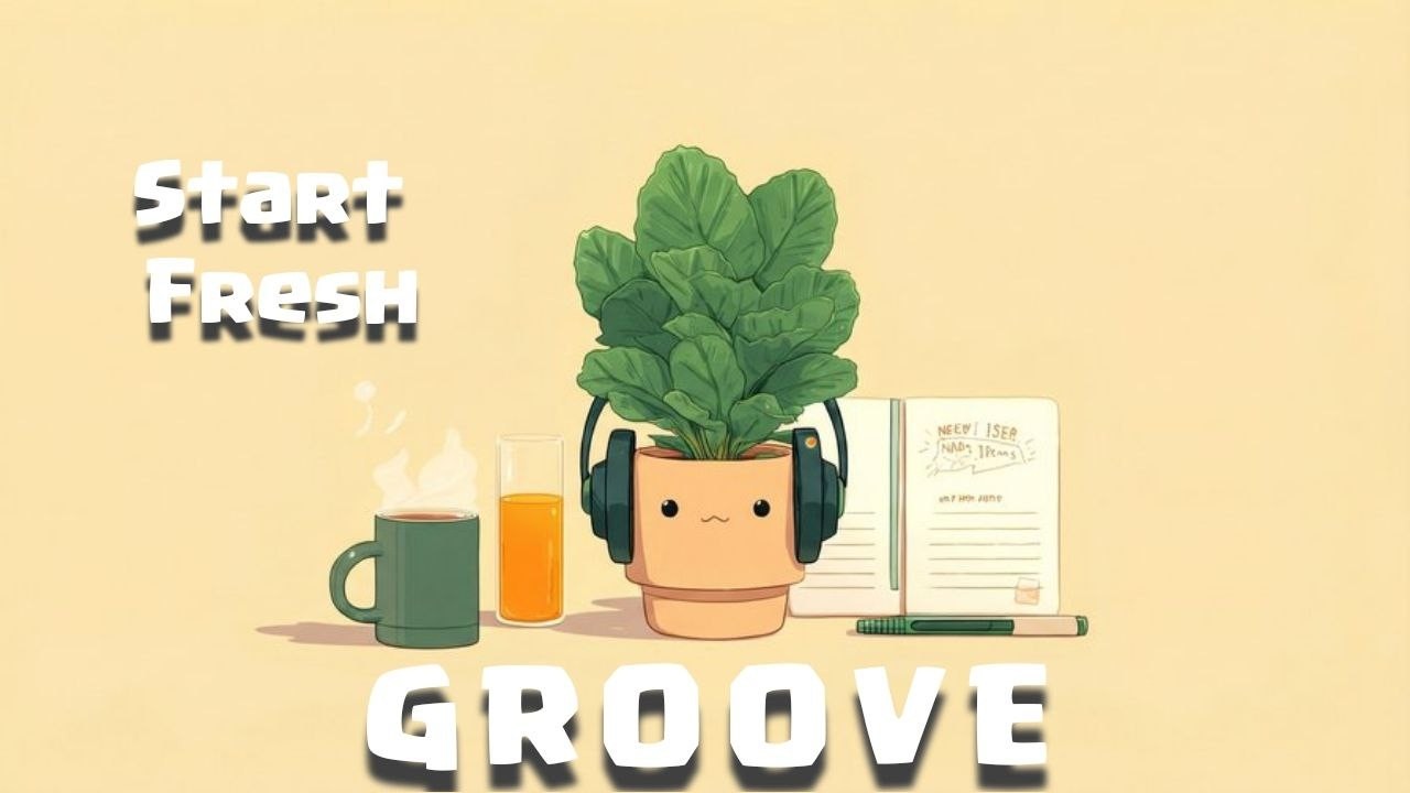 Playlist | Bloom Your Morning 🌞🌱 Groove Pop & Vocal Lofi for Morning Focus, Study, and Creative Work