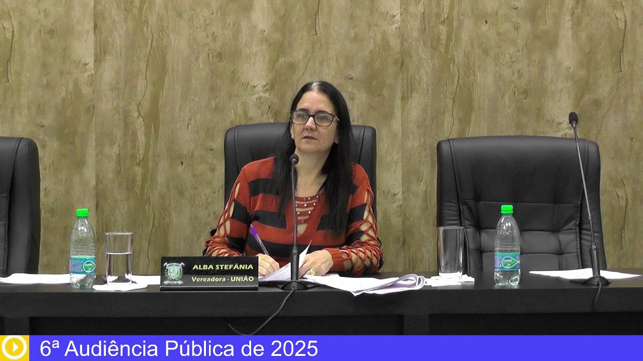 6ª Audiência Pública de 2025