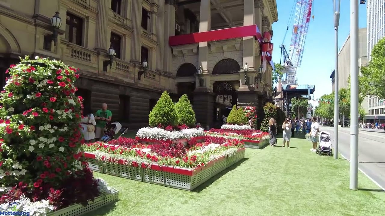 Melbourne Town Hall | Swanston Street |  Melbourne Walking Tour | Melbourne Australia