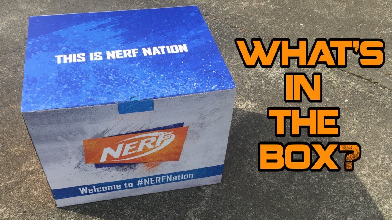 THE MYSTERIOUS #NERFNATION PACKAGE! | Walcom S7