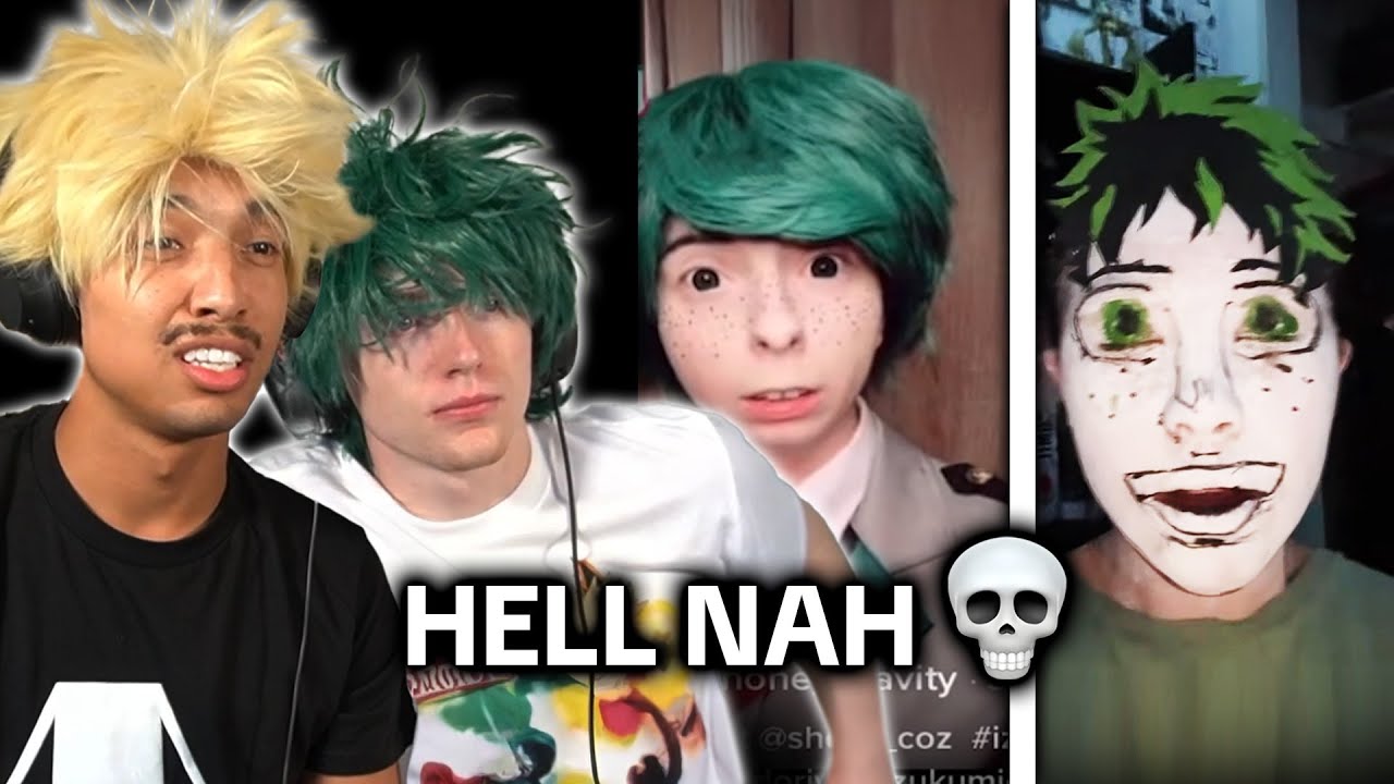 MHA Voice Actors React to CRINGE Anime Tiktoks