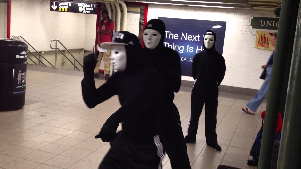 Moments In Love Break Dance at Union Square, New York