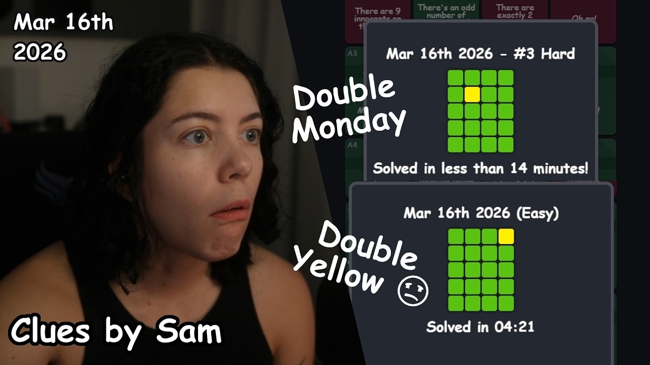 Clues by Sam | 16th March 2026