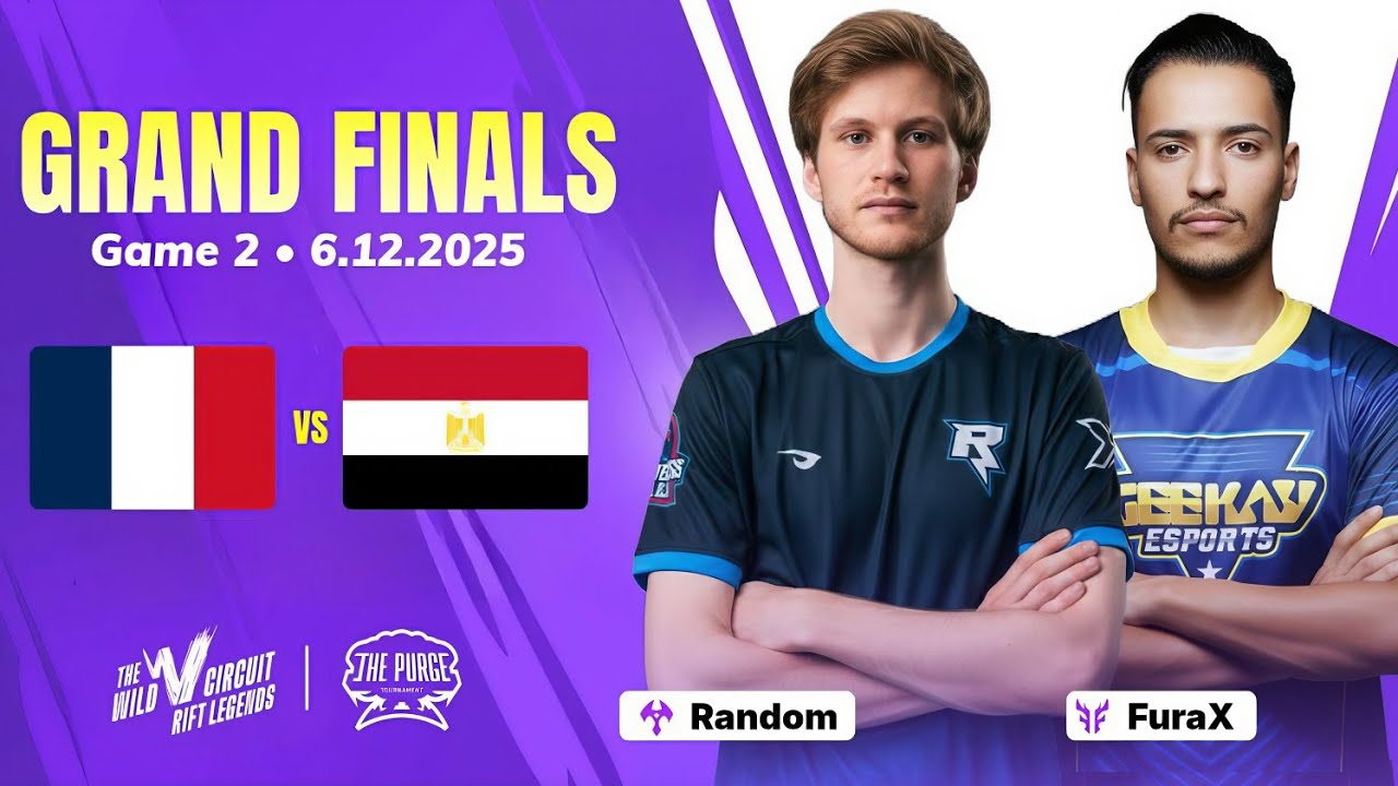 France vs. Egypt - Game 2 (Bo3) | Grand Finals | Wild Circuit 2025 Fall: Rift Legends - Battle