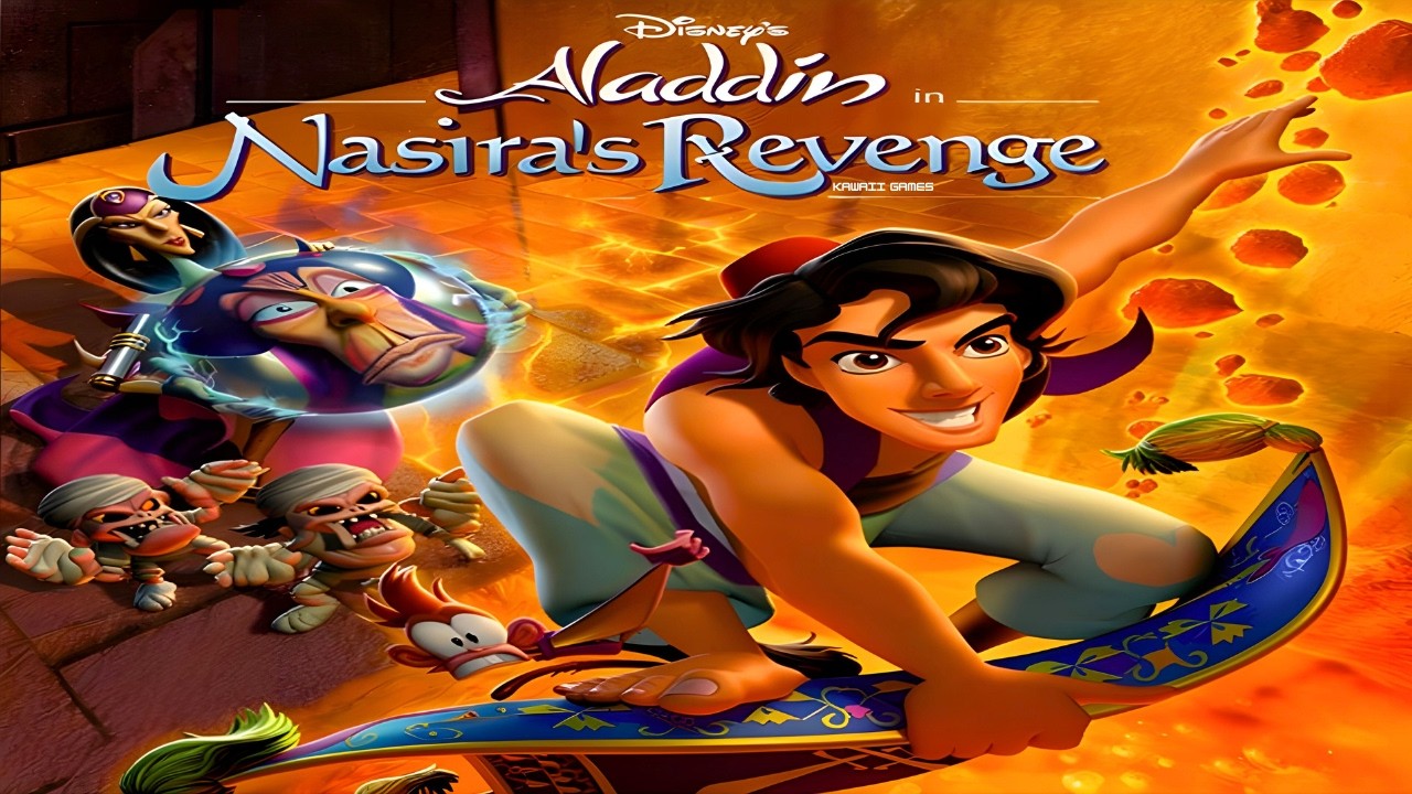 Disney's Aladdin in Nasira's Revenge | PS1 | 4K60ᶠᵖˢ UHD🔴| 100% Longplay Walkthrough Full Movie Game