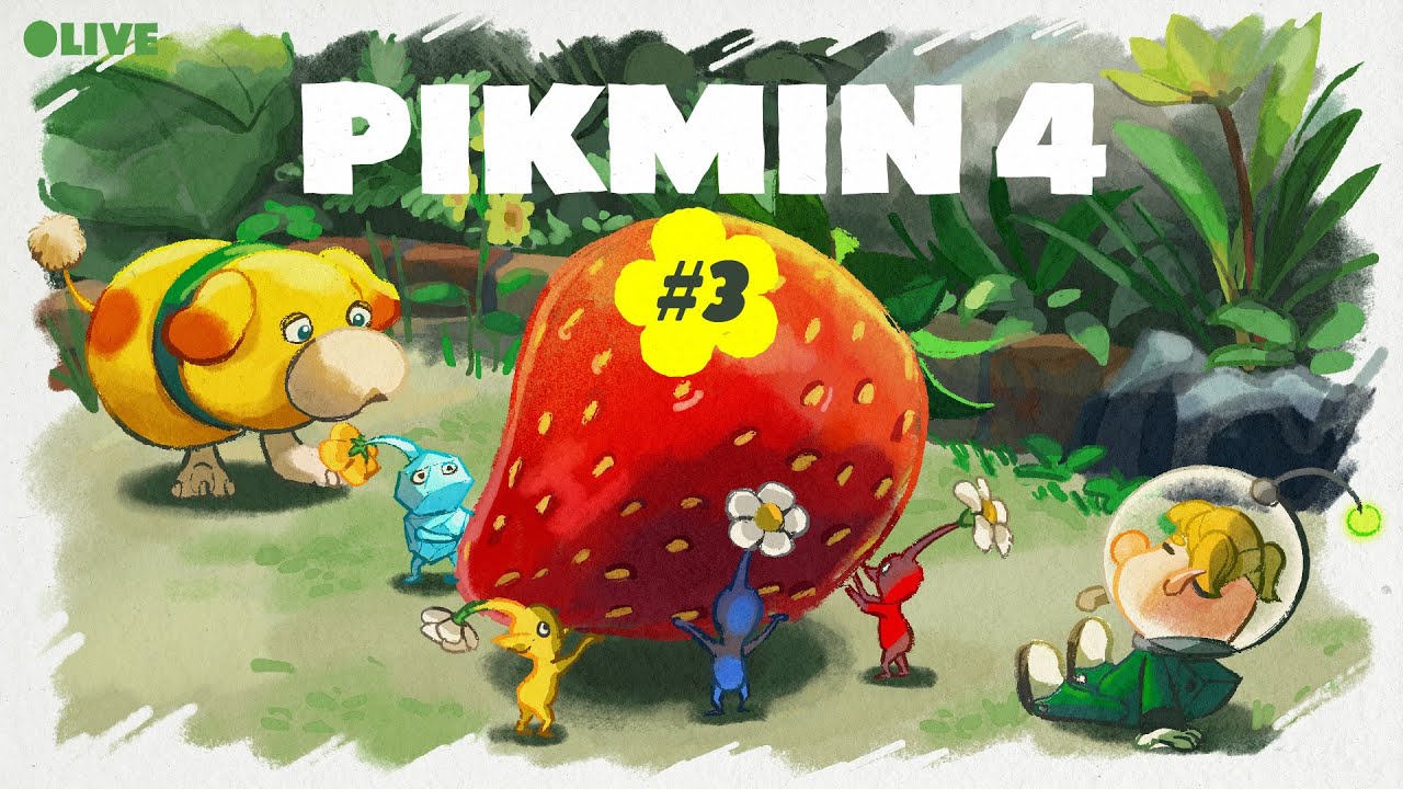 【ピクミン4】#3｜次なるエリアへ🌱花ふぶきの楽園へ向かう！【生配信】