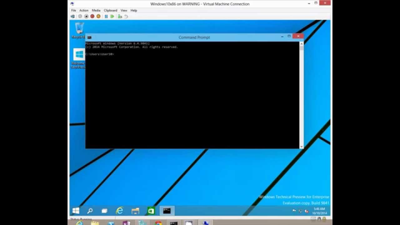 Windows 10 Technical Preview Features