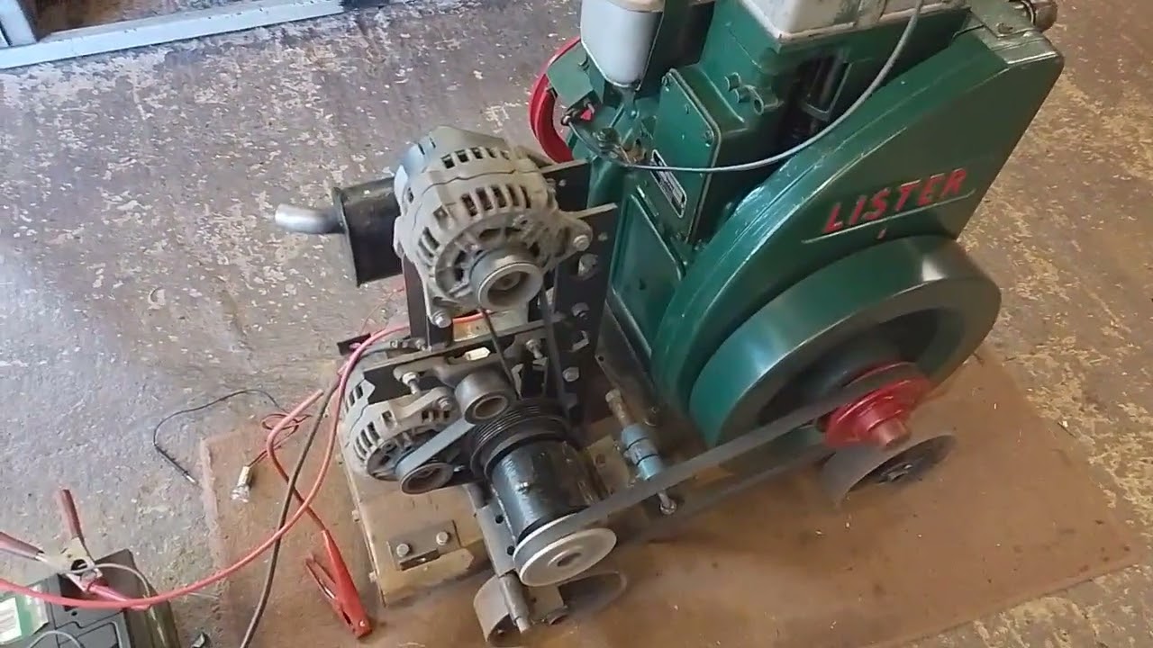 Lister LD1 в действии