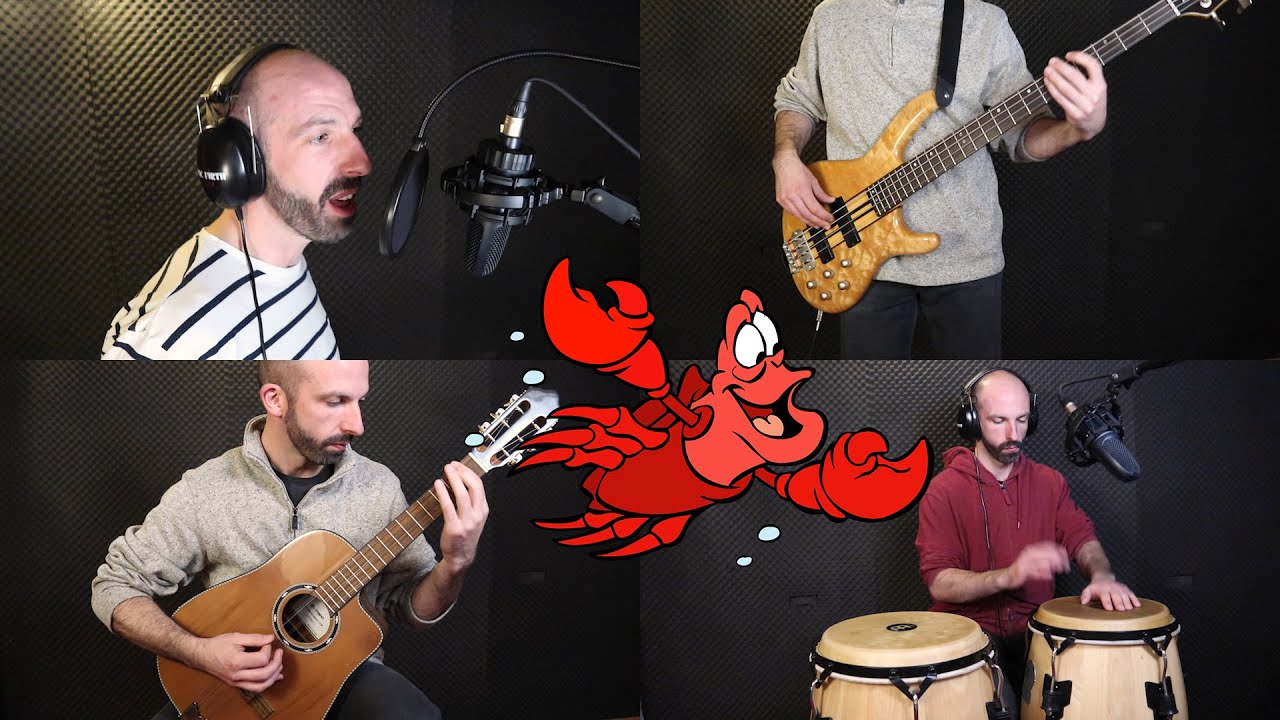 La Sirenita - Bajo El Mar (Disney Latin Cover by One Man 49 Instruments)