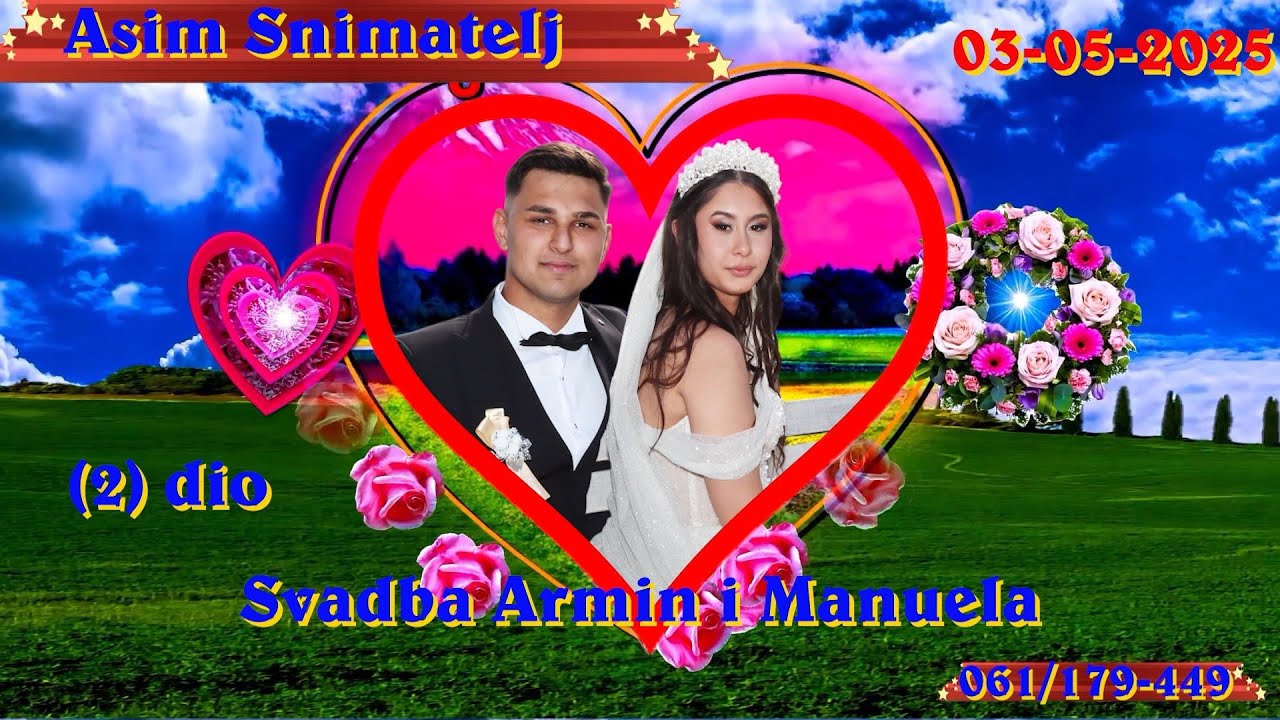 Wedding-Svadba Armin i Manuela Lukavac Hotel Robinzon 03-05-2025 (2) DIO Asim Snimatelj