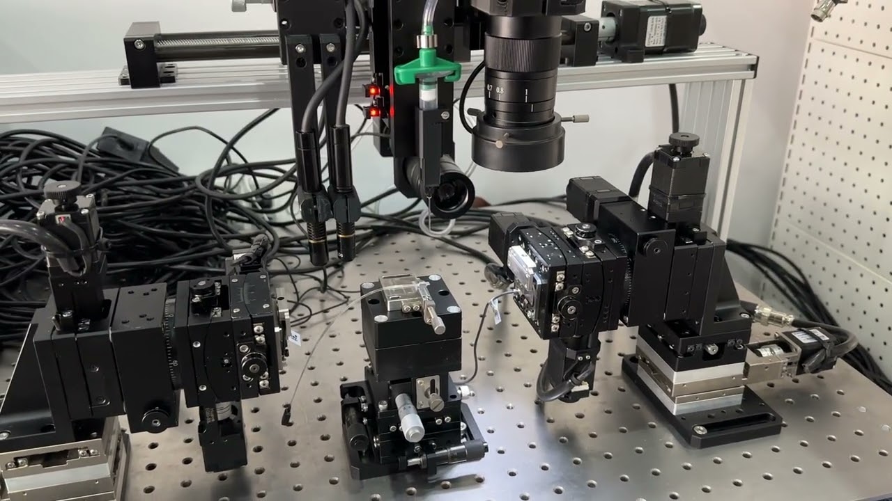 How 6 Axis Optical Fiber Waveguide Alignment Stages Work Under Software Control in Custom Workflows?